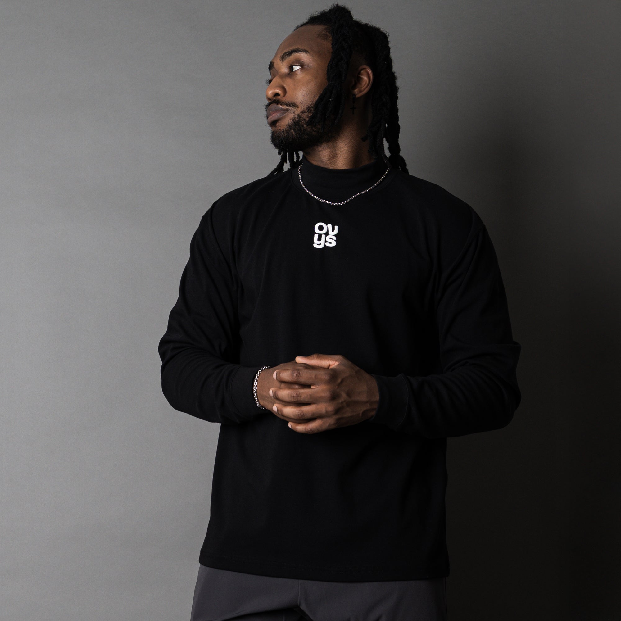 TNRCN モックネック Ｌ/Ｓ　TEE TNOC MOVE THE TEE-LS MOCK NECK LONG SLEEVE