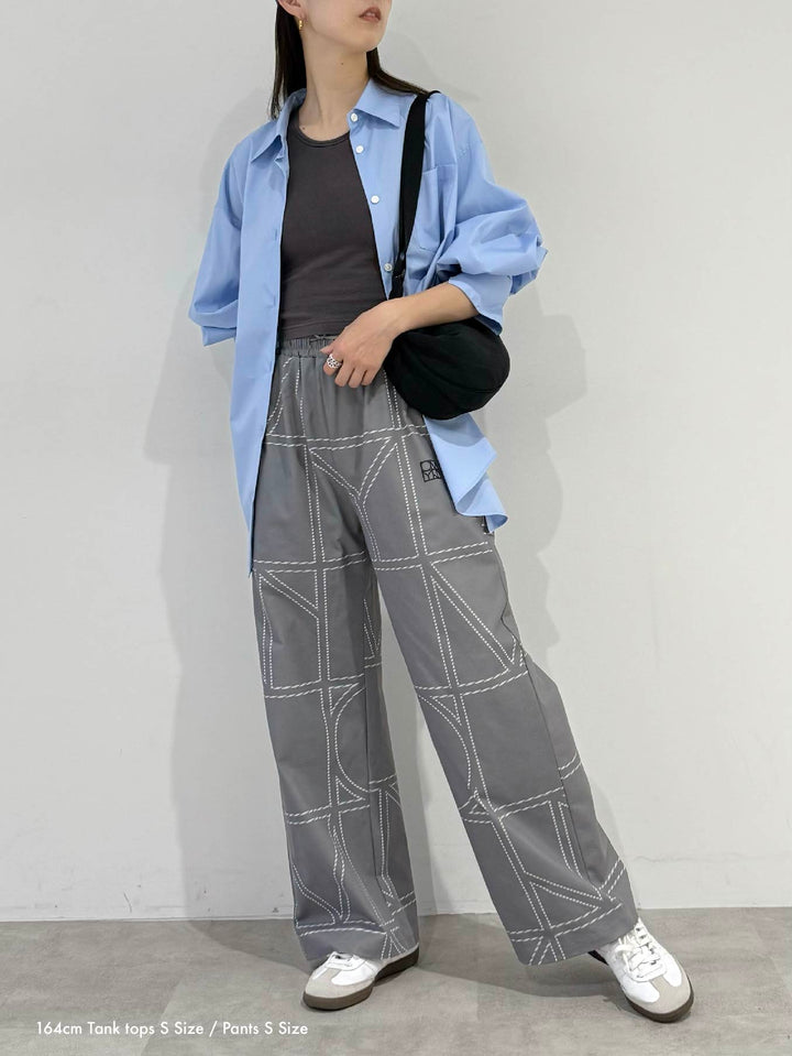 【予約商品】WMNS META DRY PATTERNED WIDE PANTS