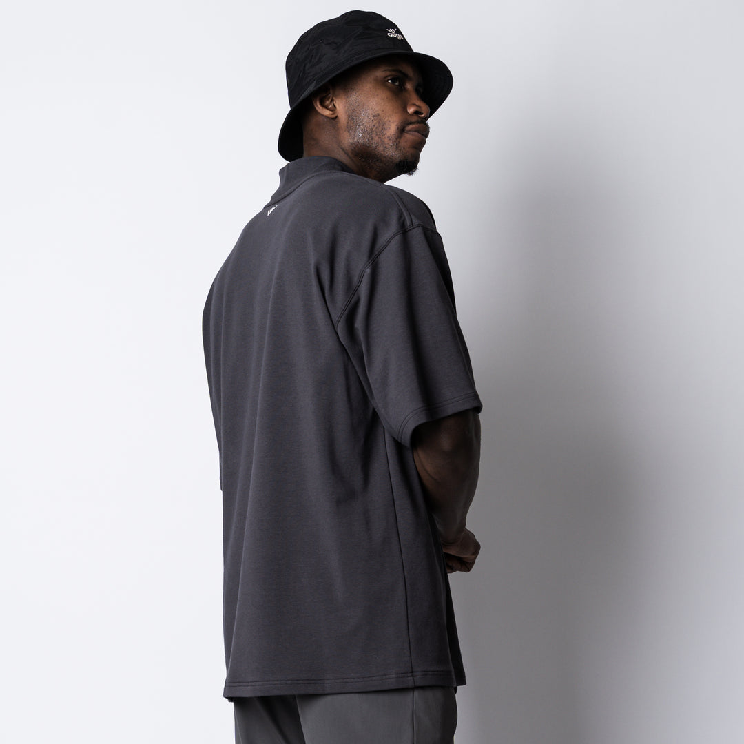 【2/20(金)発売】C-MESH MOCK NECK OVERSIZED SS TEE