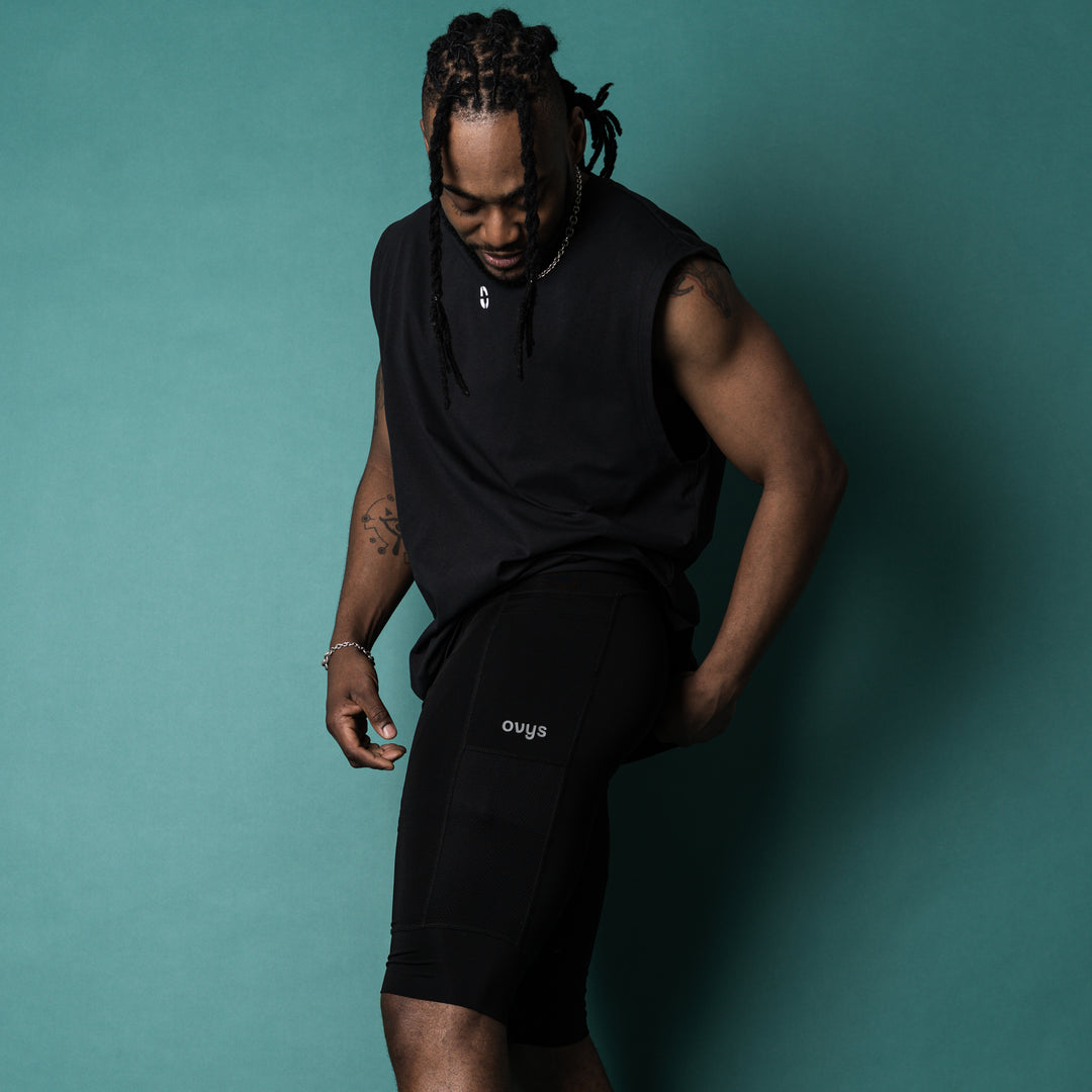 【3/13(金)発売】QUAD LOGO META EASY SLEEVELESS SHIRT