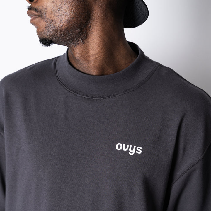 【2/20(金)発売】C-MESH MOCK NECK OVERSIZED SS TEE