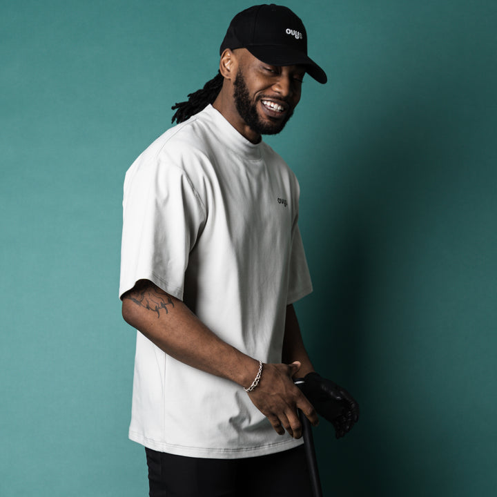 【2/20(金)発売】C-MESH MOCK NECK OVERSIZED SS TEE