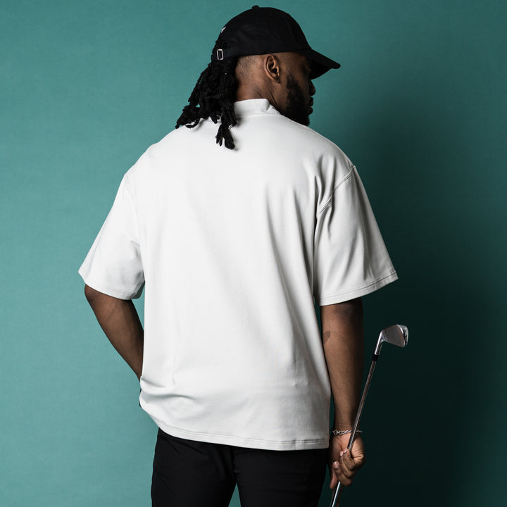 【2/20(金)発売】C-MESH MOCK NECK OVERSIZED SS TEE