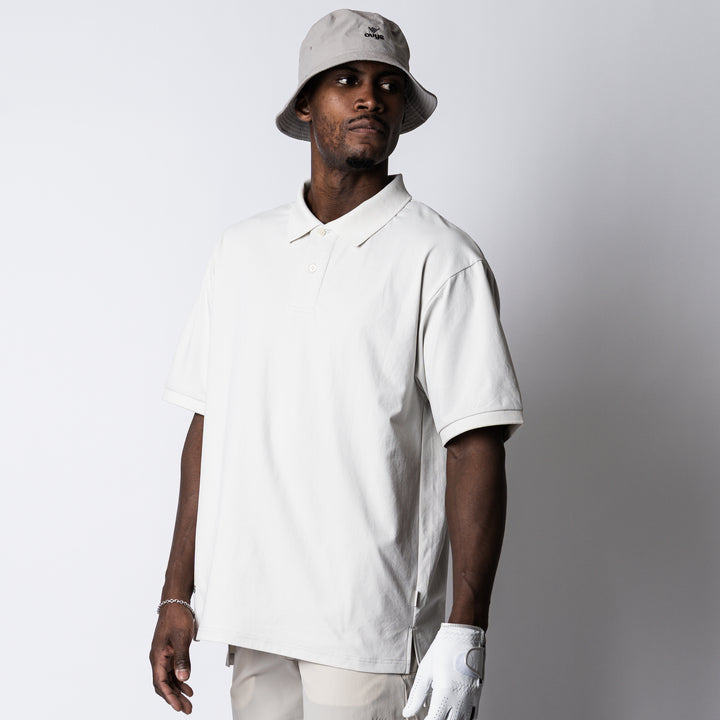 【4/24(金)発売】META OVERSIZED SLIT POLO SHIRT