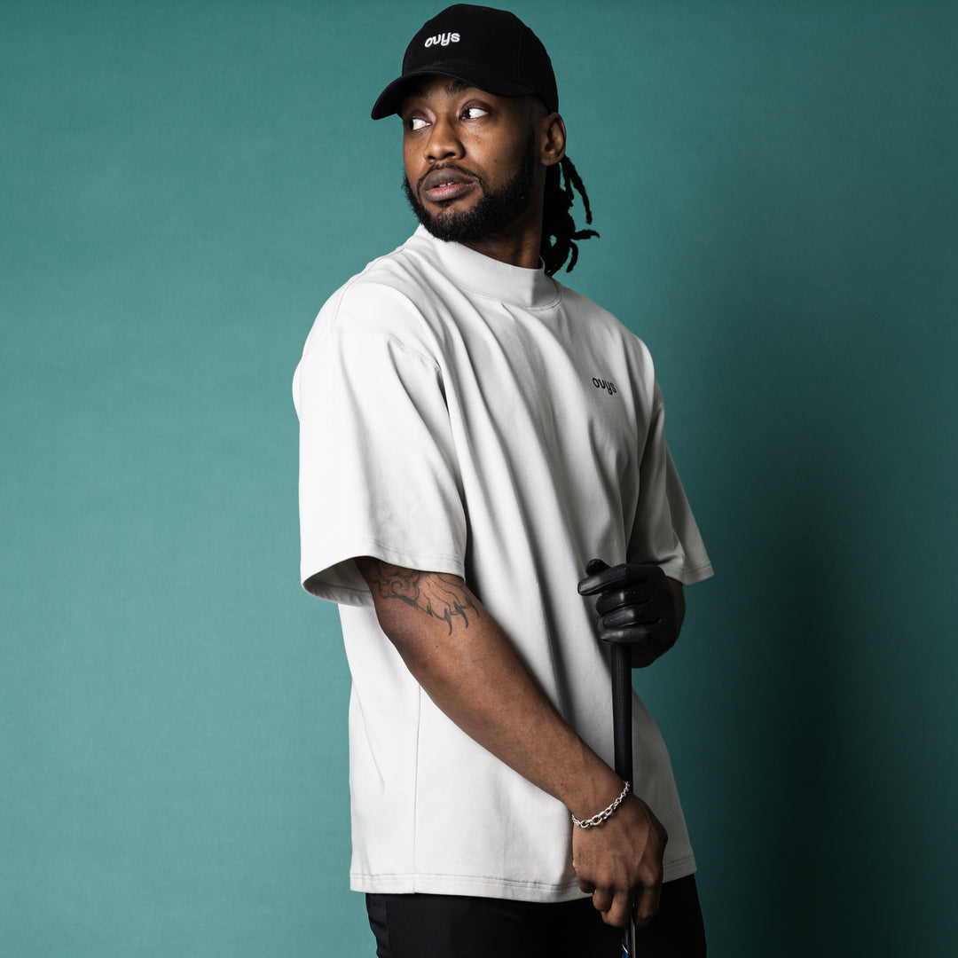 【2/20(金)発売】C-MESH MOCK NECK OVERSIZED SS TEE