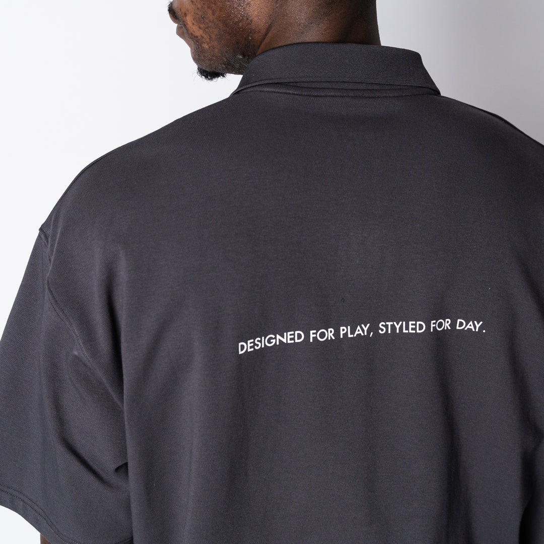 【2/20(金)発売】C-MESH OVERSIZED TUCK IN SS POLO SHIRT