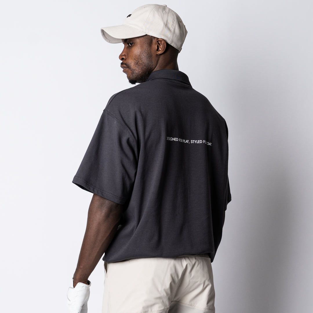 【2/20(金)発売】C-MESH OVERSIZED TUCK IN SS POLO SHIRT