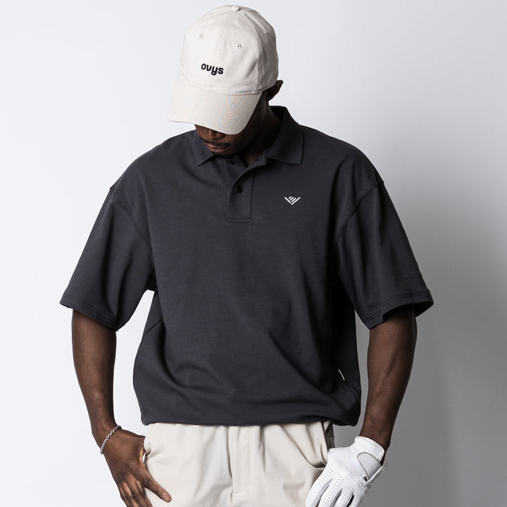 【2/20(金)発売】C-MESH OVERSIZED TUCK IN SS POLO SHIRT