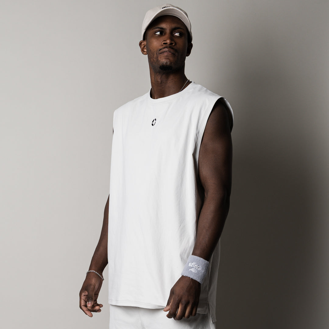 【3/13(金)発売】QUAD LOGO META EASY SLEEVELESS SHIRT
