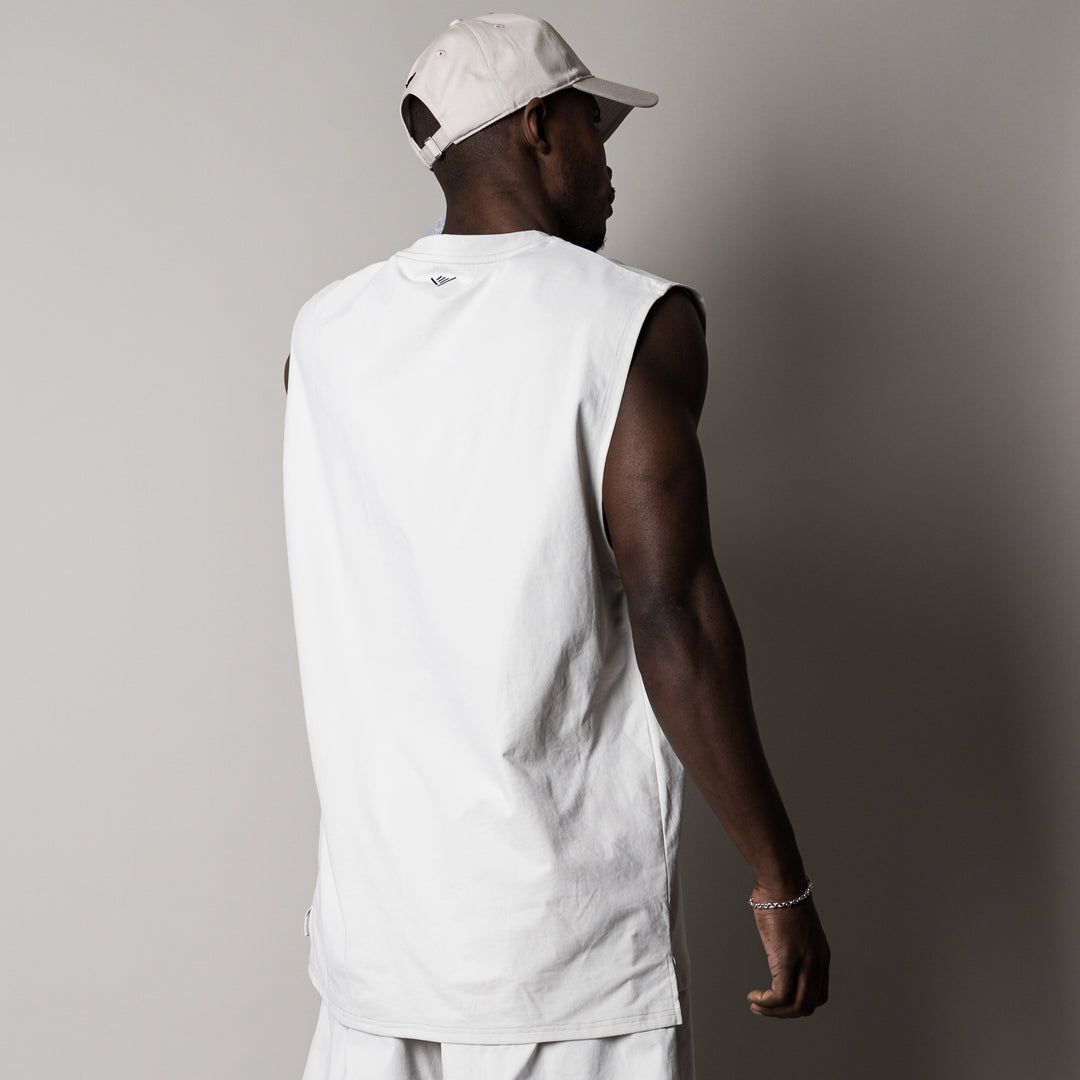 【3/13(金)発売】QUAD LOGO META EASY SLEEVELESS SHIRT