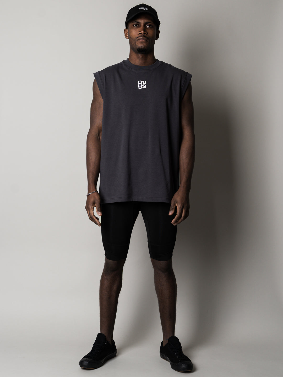 【4/10(金)新色発売】SQUARE LOGO C-MESH SLEEVELESS SHIRT
