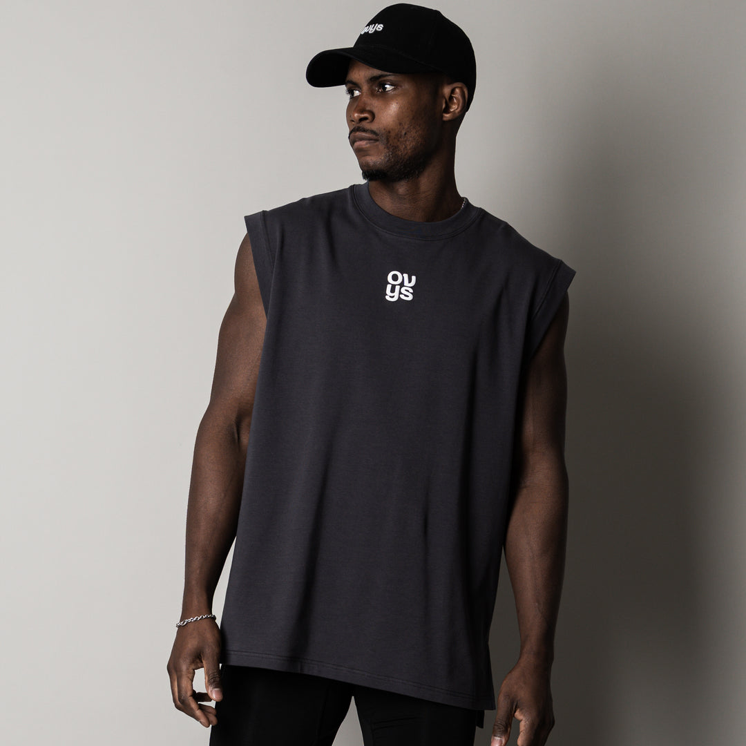 【4/10(金)新色発売】SQUARE LOGO C-MESH SLEEVELESS SHIRT