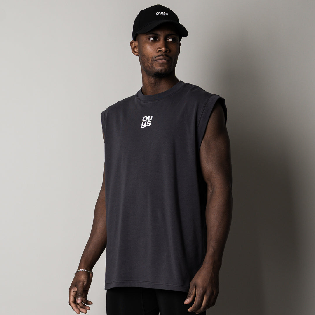 【4/10(金)新色発売】SQUARE LOGO C-MESH SLEEVELESS SHIRT