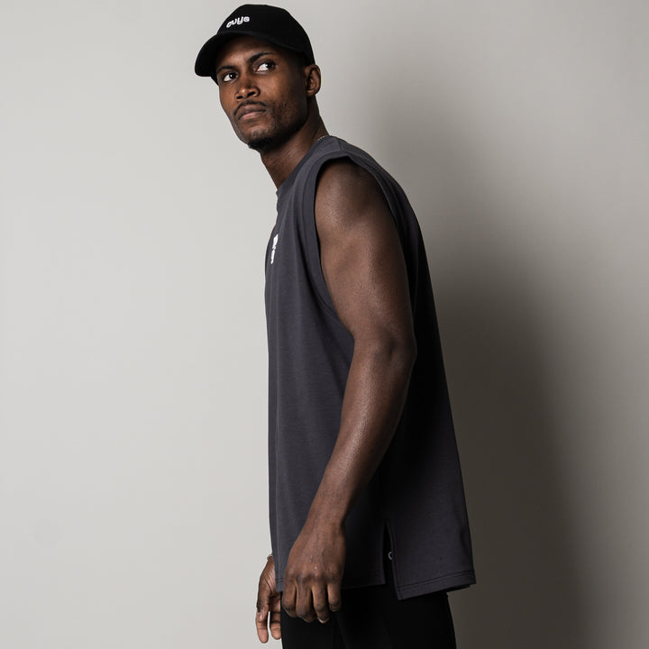 【4/10(金)新色発売】SQUARE LOGO C-MESH SLEEVELESS SHIRT