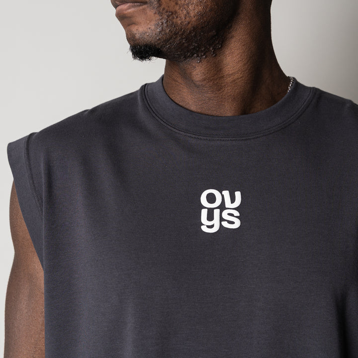 【4/10(金)新色発売】SQUARE LOGO C-MESH SLEEVELESS SHIRT
