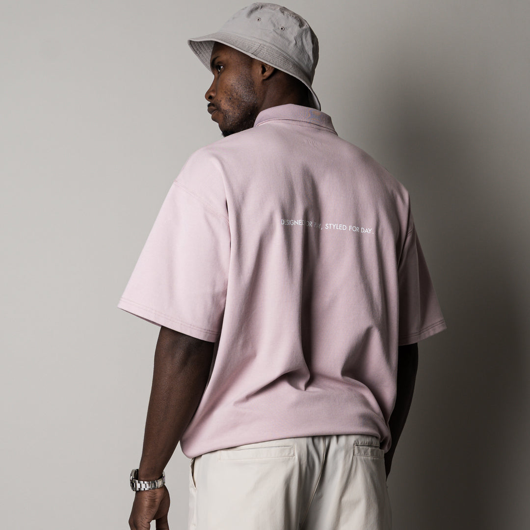 【2/20(金)発売】C-MESH OVERSIZED TUCK IN SS POLO SHIRT