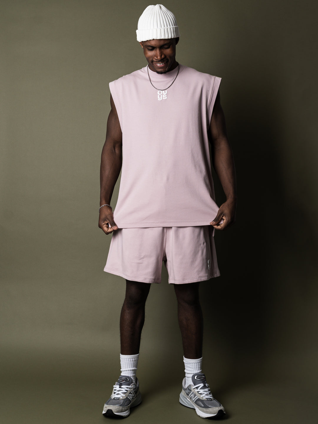 【4/10(金)新色発売】SQUARE LOGO C-MESH SLEEVELESS SHIRT