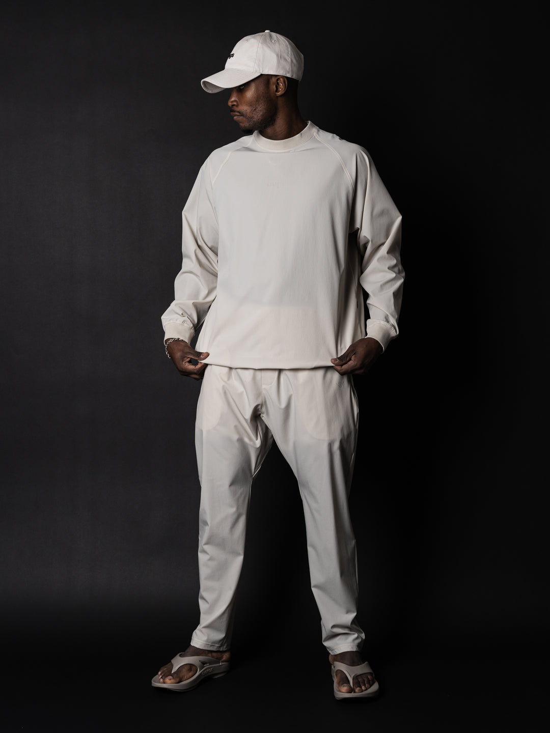 WORKOUT NYLON TRACK PANTS