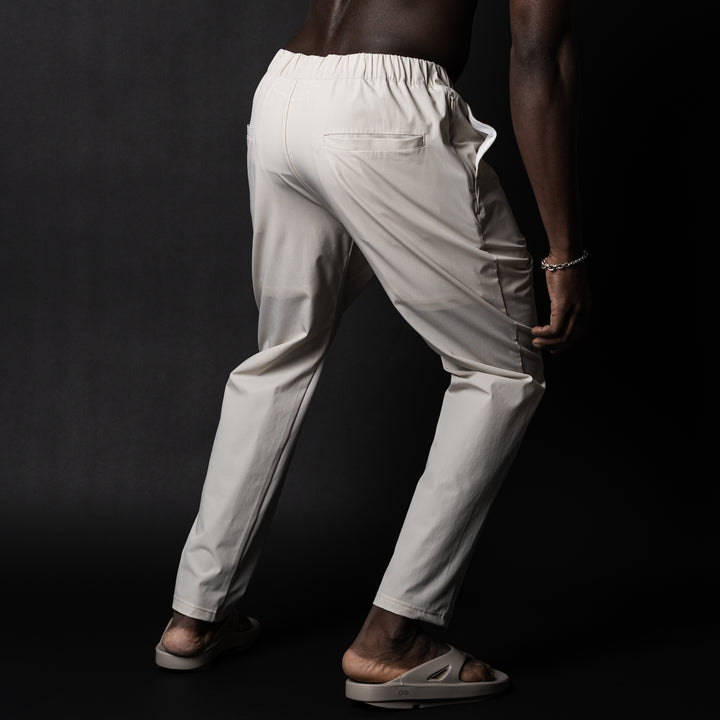 WORKOUT NYLON TRACK PANTS