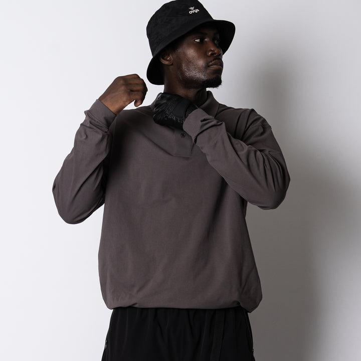 【10/16(金) 発売】META TUCK IN LS POLO SHIRT