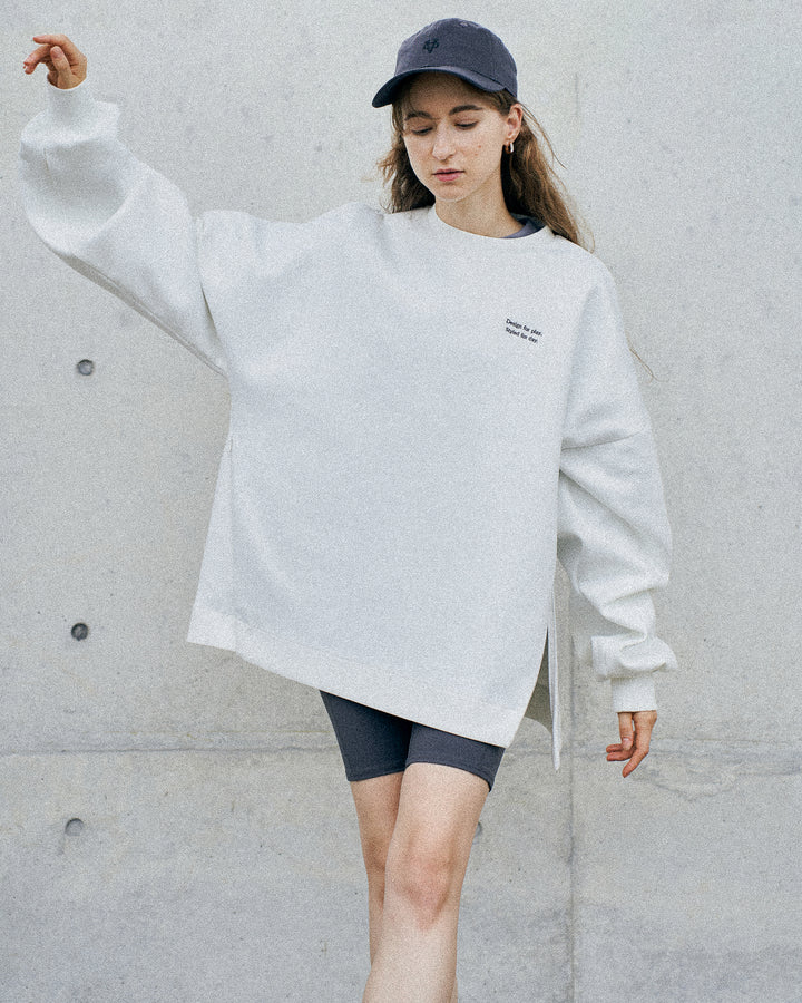 【予約商品】WMNS ECB VOLUME SLEEVE PULLOVER