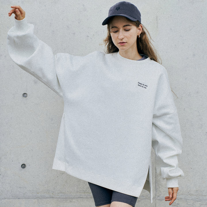 【予約商品】WMNS ECB VOLUME SLEEVE PULLOVER