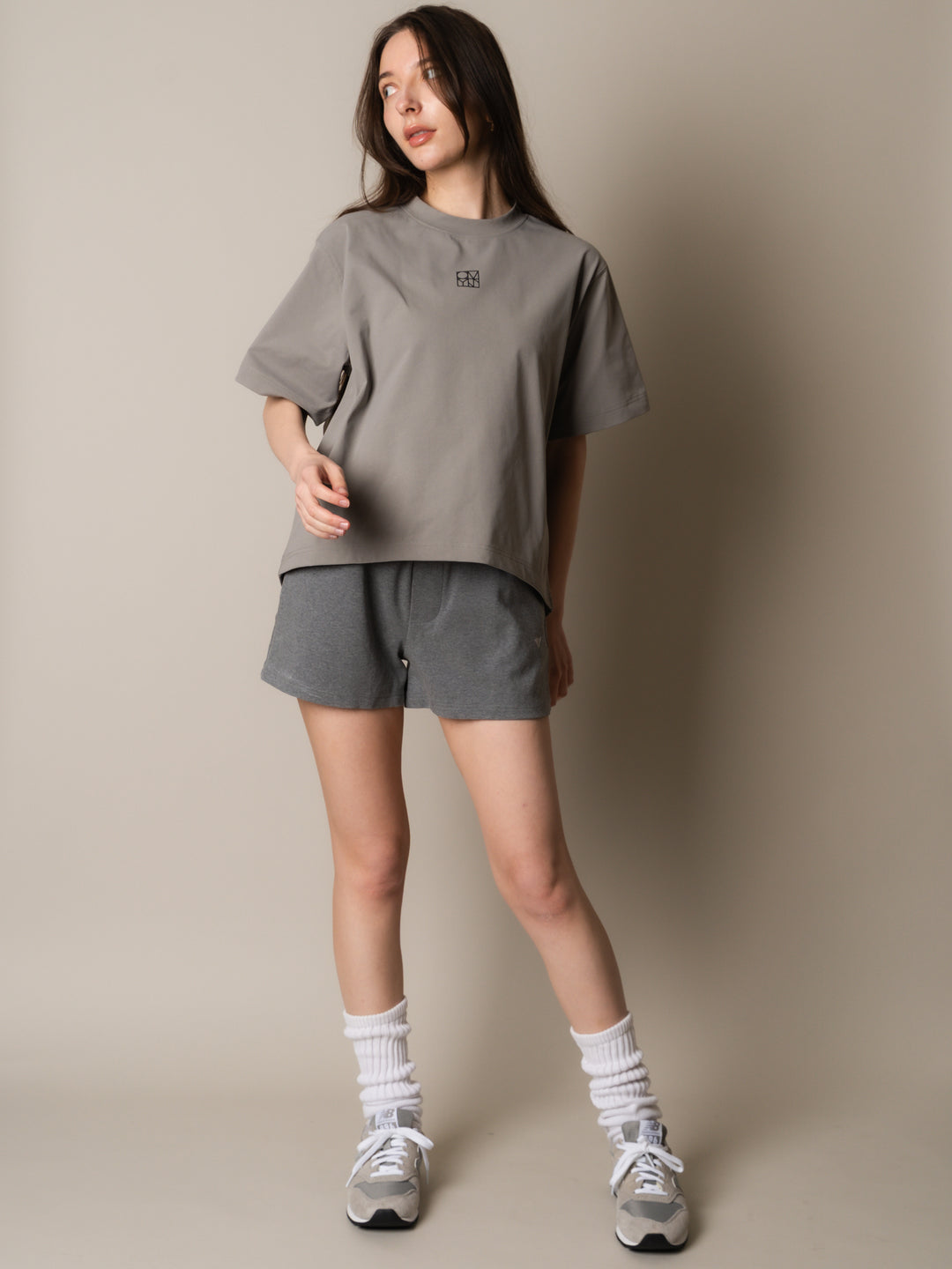 WMNS META DRY ROUND HEM HS TEE