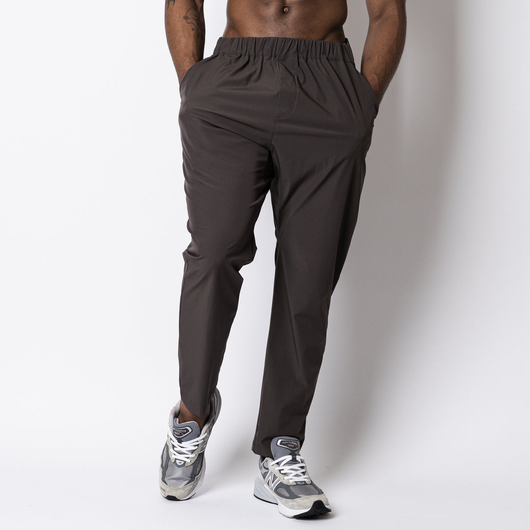 WORKOUT NYLON TRACK PANTS
