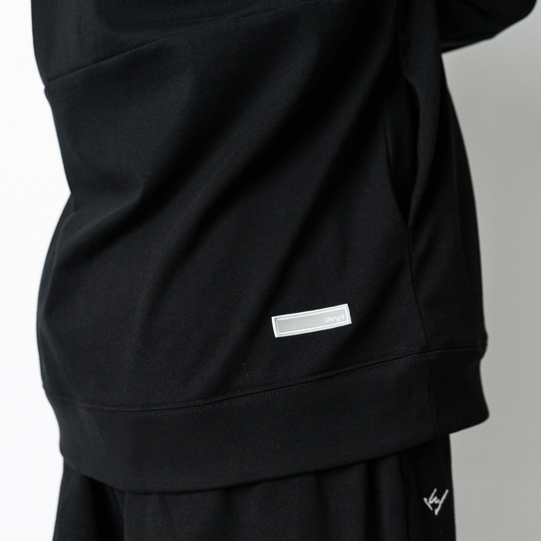 【2/27(金)発売】PANELED HALF ZIP COTTON LS SHIRT