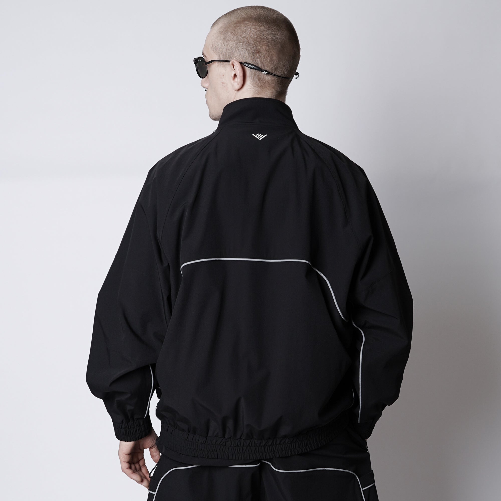 メンズ【ovys公式】ワークアウトナイロンライントラックジャケット