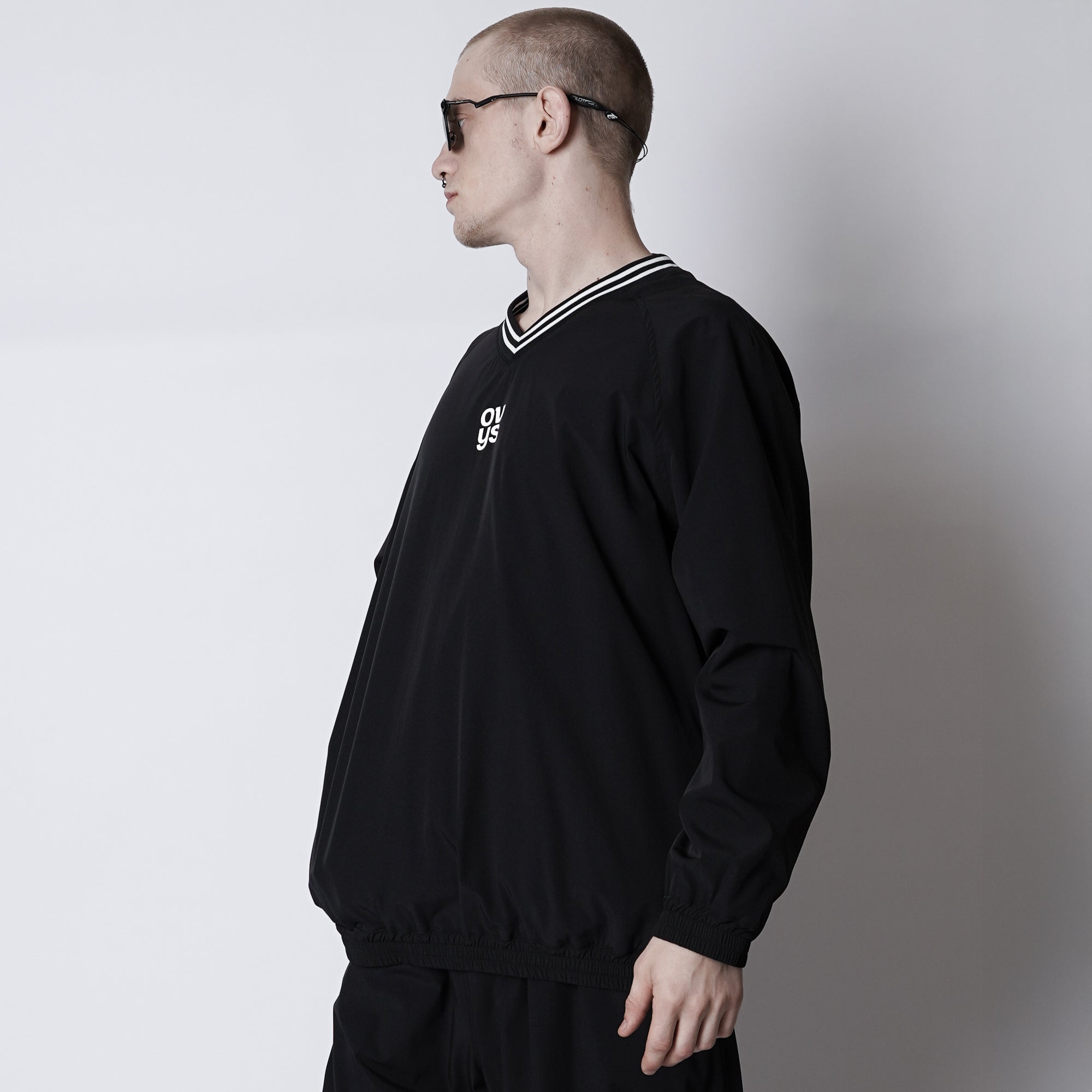 90s Champion RAIDERS ウォームアップウェア ピステ ブラック メンズ【ovys公式】ウォームワークアウトナイロンピステ／WARM WORKOUT