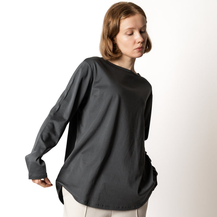 【10/25(日) 発売】WMNS SMOOTH ROUND SLIT LS TEE