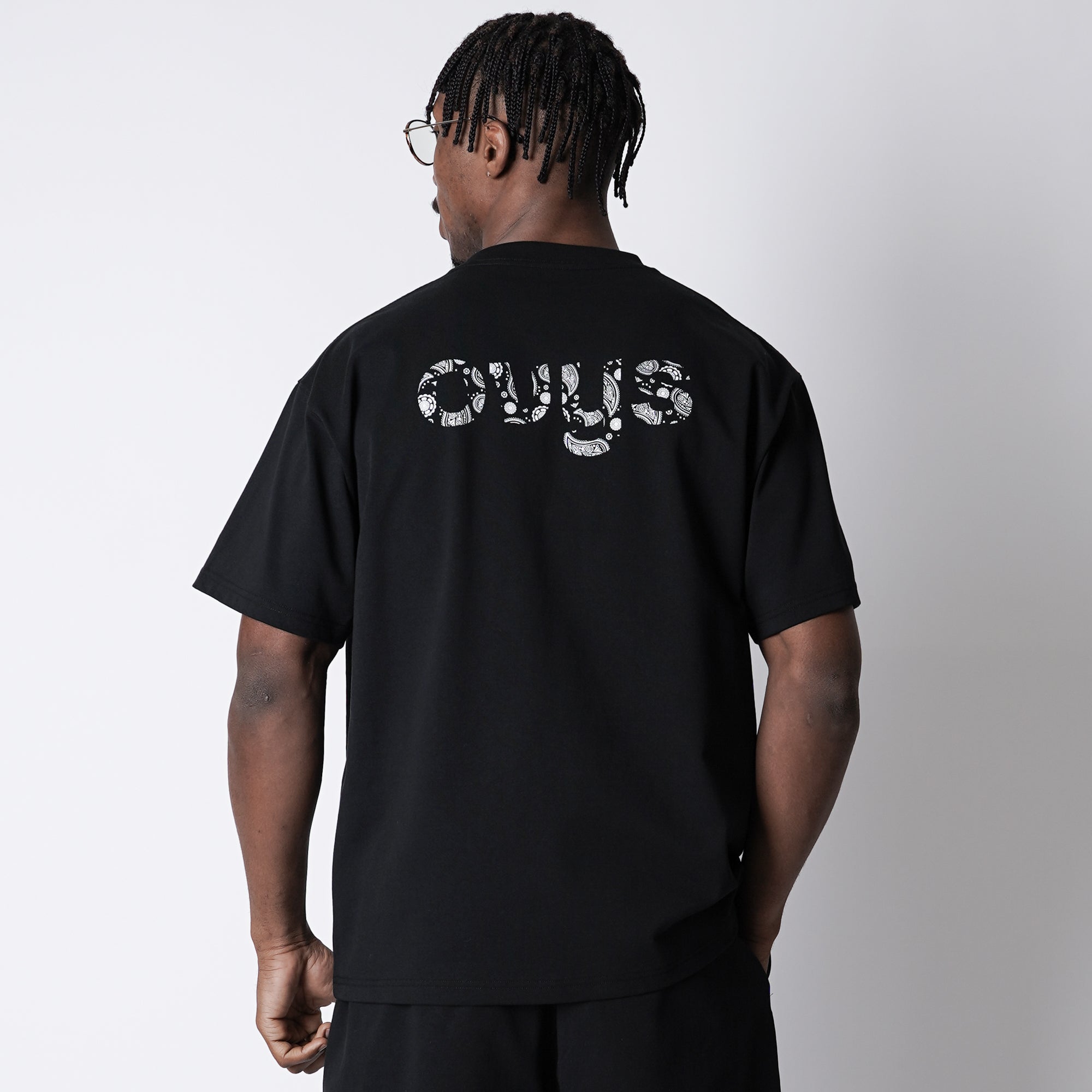 メンズ【ovys公式】ペイズリーロゴ コットンTシャツ – ovys