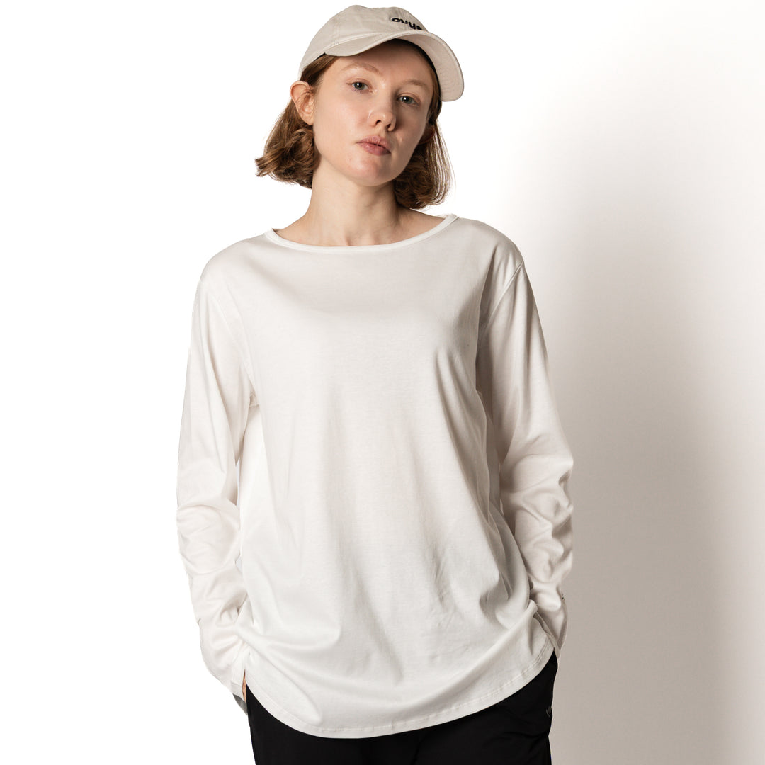 【10/25(日) 発売】WMNS SMOOTH ROUND SLIT LS TEE