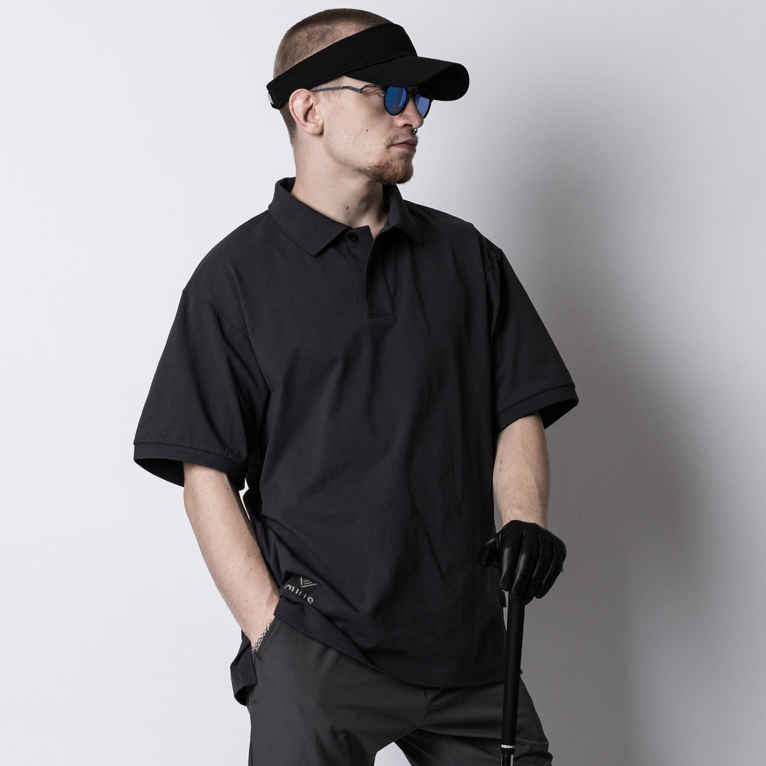 【4/24(金)発売】META OVERSIZED SLIT POLO SHIRT