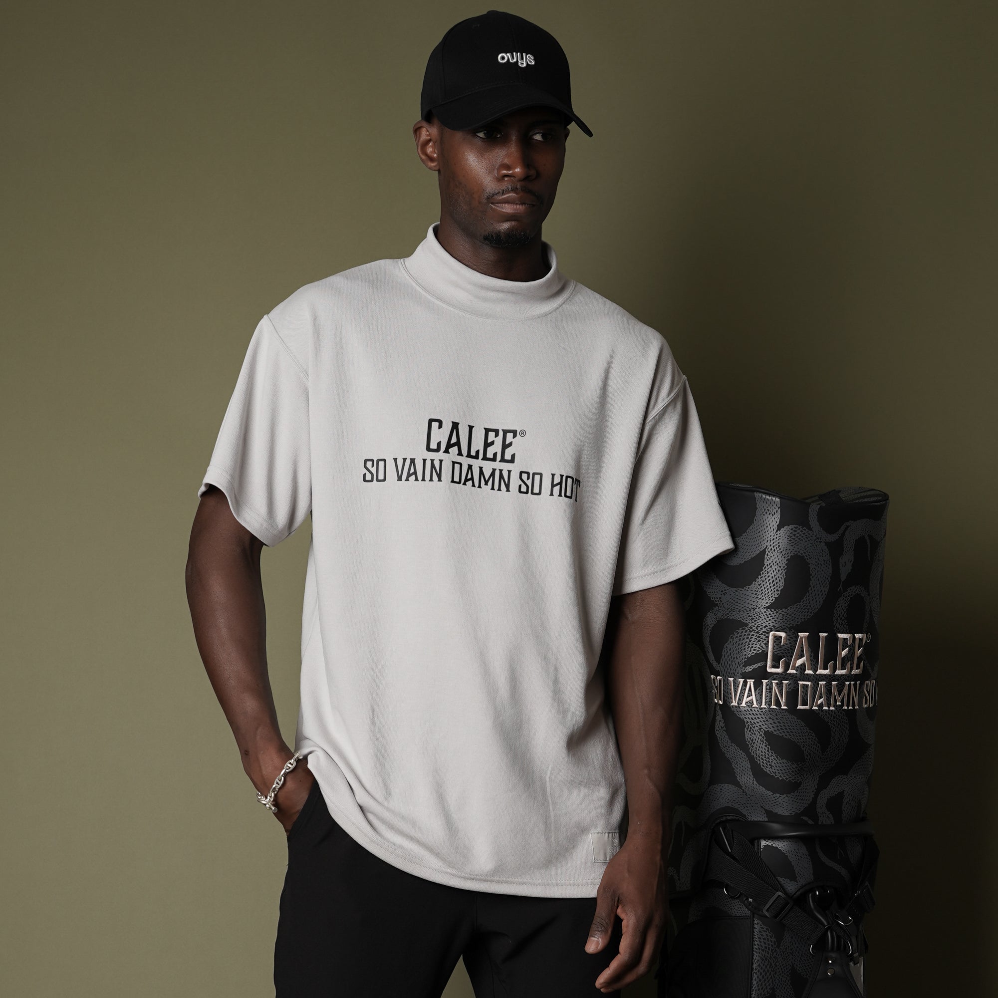 CALEE×ovys MOCK NECK C-MESH SS TEE 即完品 CALEE × ovys MOCK NECK C-MESH SS TEE – ovys(オーヴィーズ)