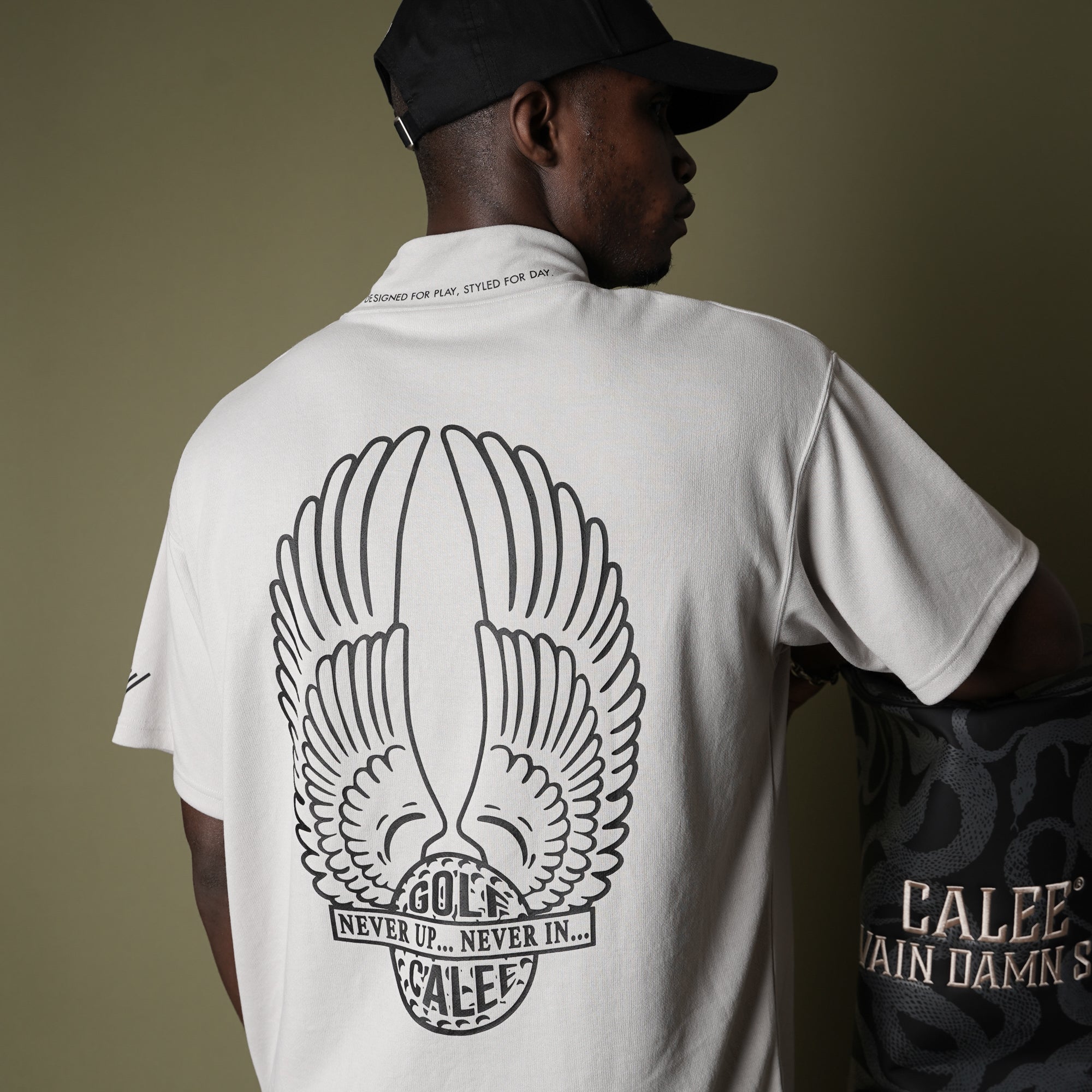 CALEE × ovys MOCK NECK BACK MESH SS TEE – ovys(オーヴィーズ)