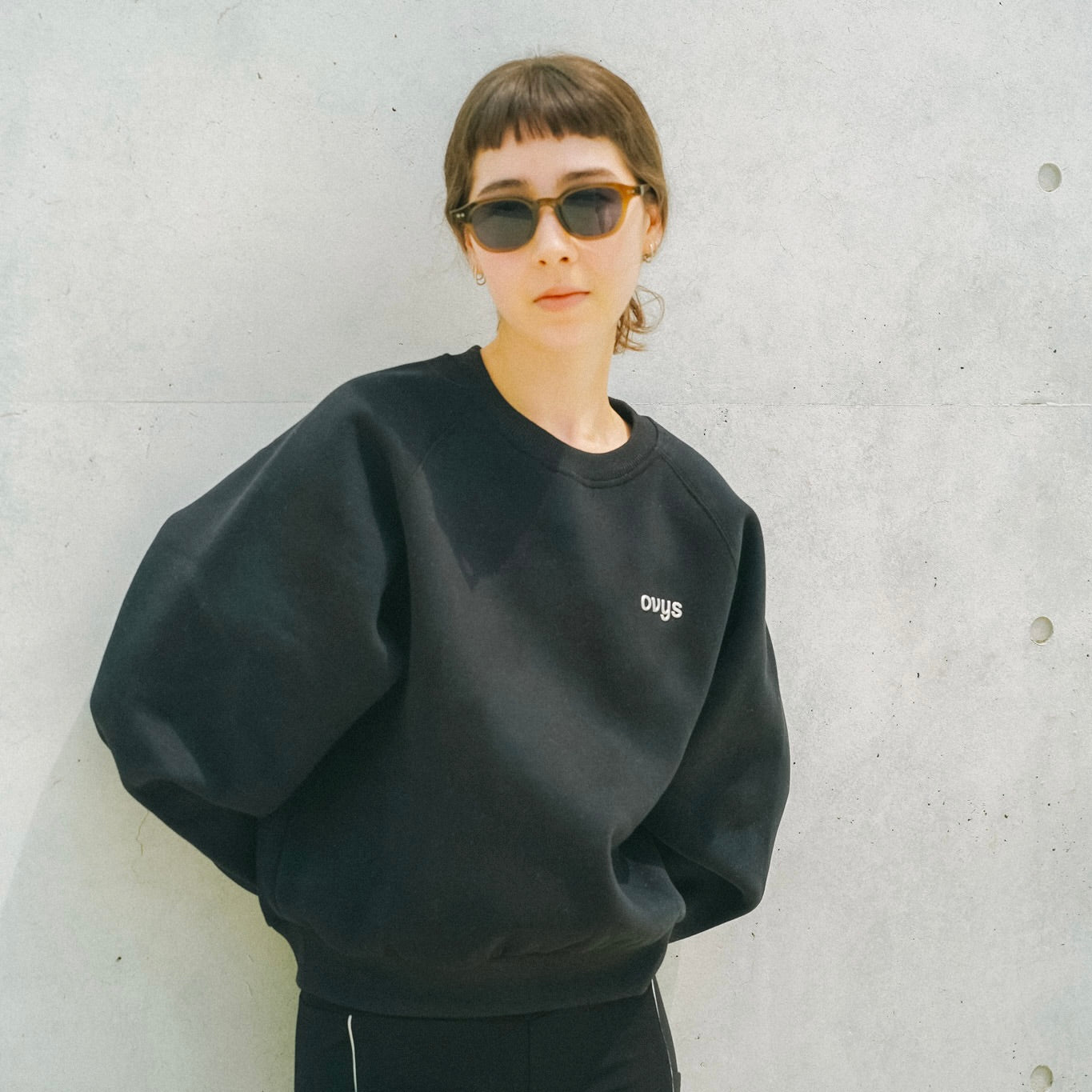 トップス OVY OriginalFabricBasic Crew Neck Sweat レディース【ovys公式】起毛スウェットクルーネック – ovys(オーヴィーズ)