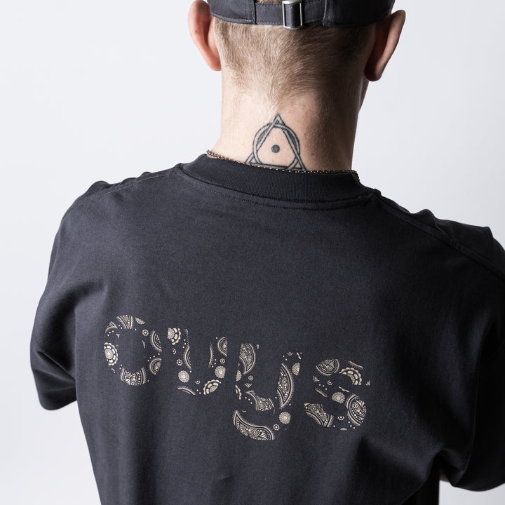 PAISLEY LOGO COTTON EASY SS TEE