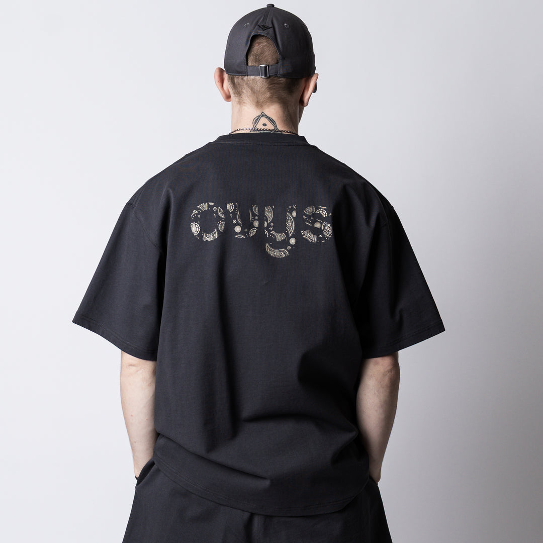 PAISLEY LOGO COTTON EASY SS TEE