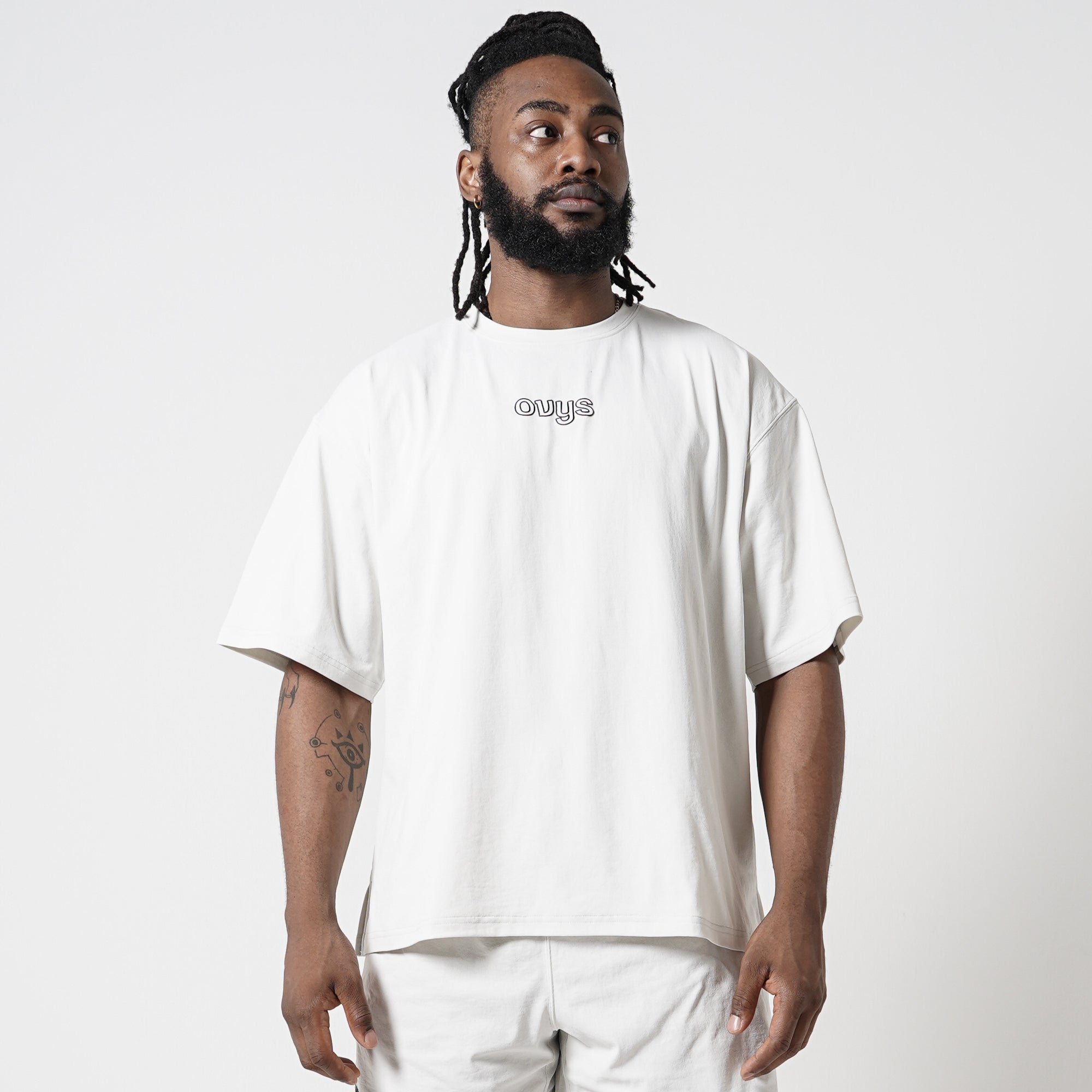 メンズ【ovys公式】メタドライ天竺オーバーサイズTシャツ／META DRY