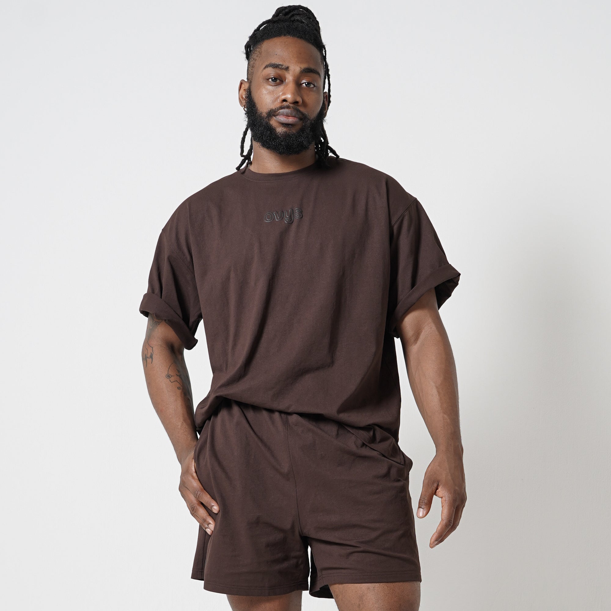 メンズ【ovys公式】メタドライ天竺オーバーサイズTシャツ／META DRY