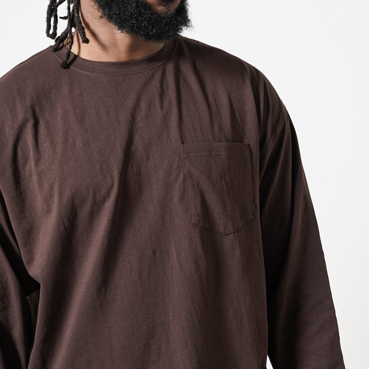 META DRY OVERSIZED PKT LS TEE