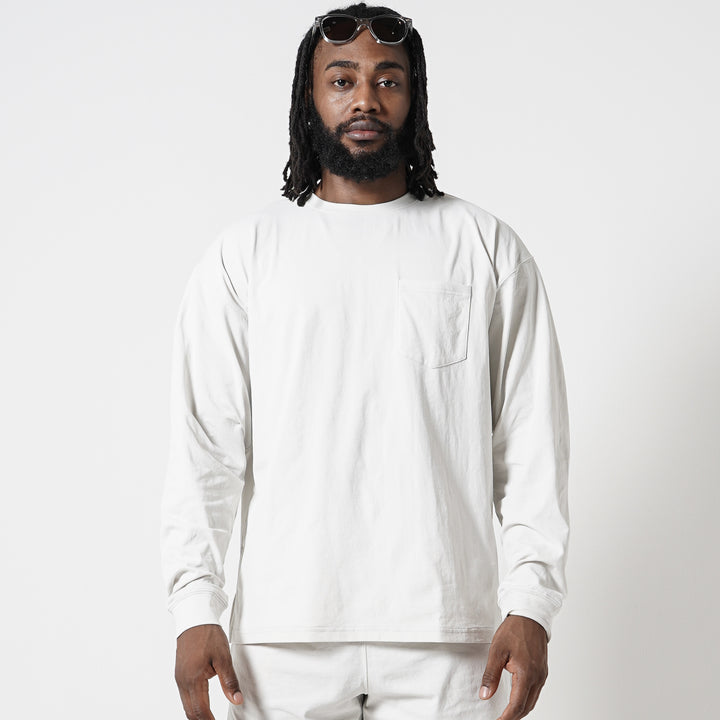 META DRY OVERSIZED PKT LS TEE