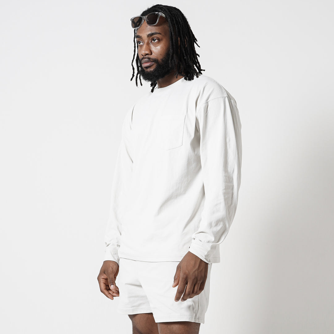 META DRY OVERSIZED PKT LS TEE