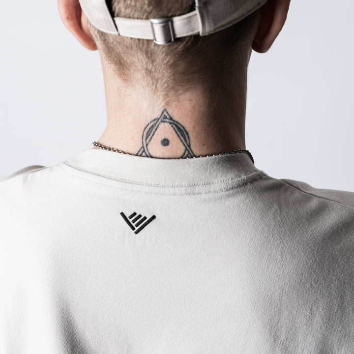 SQUARE LOGO C-MESH SLEEVELESS SHIRT