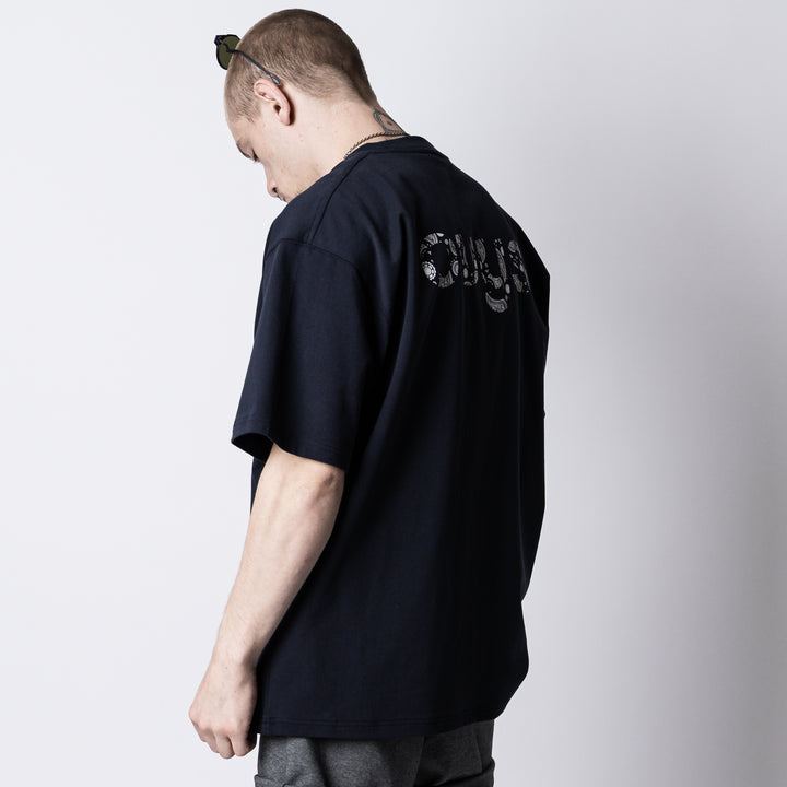 PAISLEY LOGO COTTON EASY SS TEE