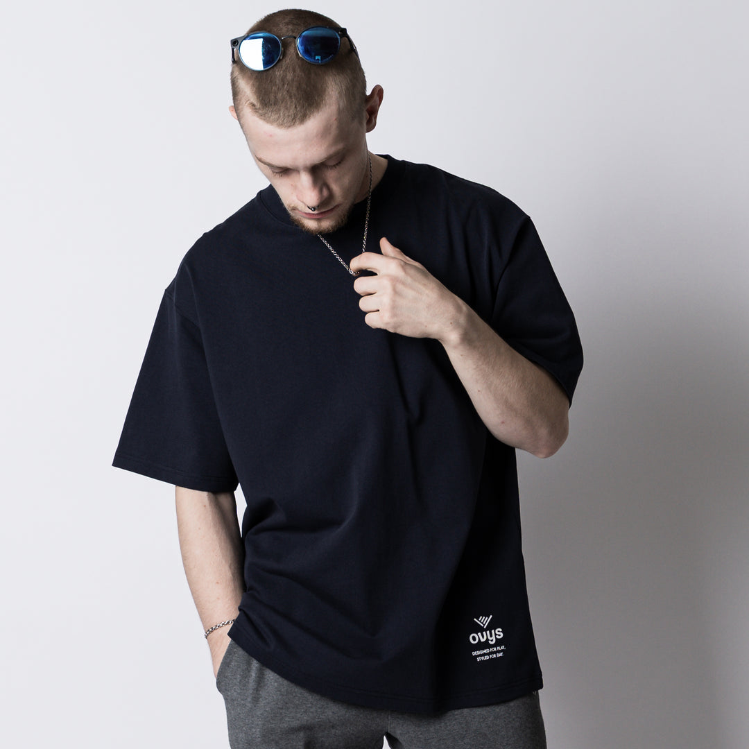 PAISLEY LOGO COTTON EASY SS TEE