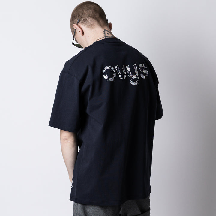 PAISLEY LOGO COTTON EASY SS TEE