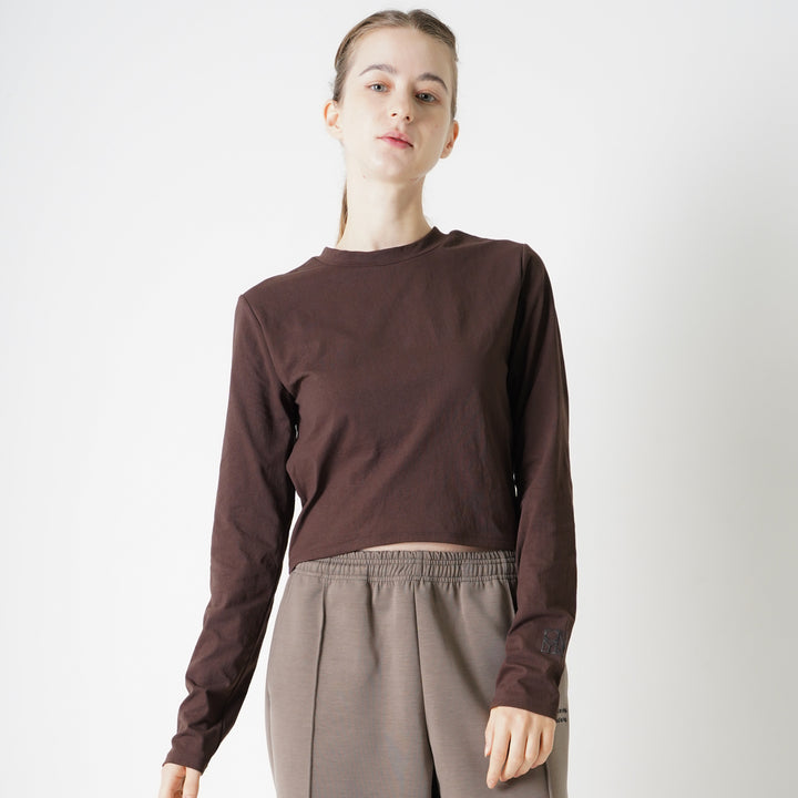 【予約商品】WMNS META DRY TIGHT CROPPED LS TEE